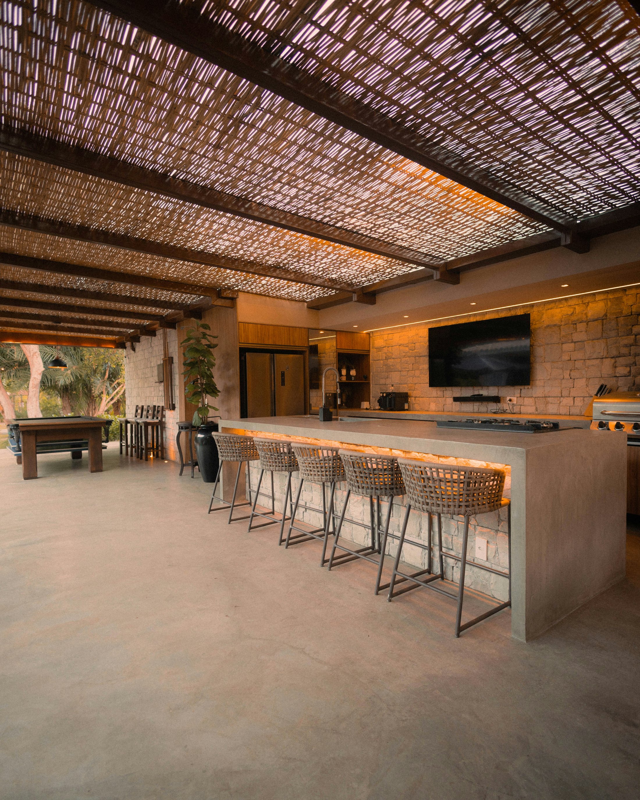 Outdoor Grilling Area